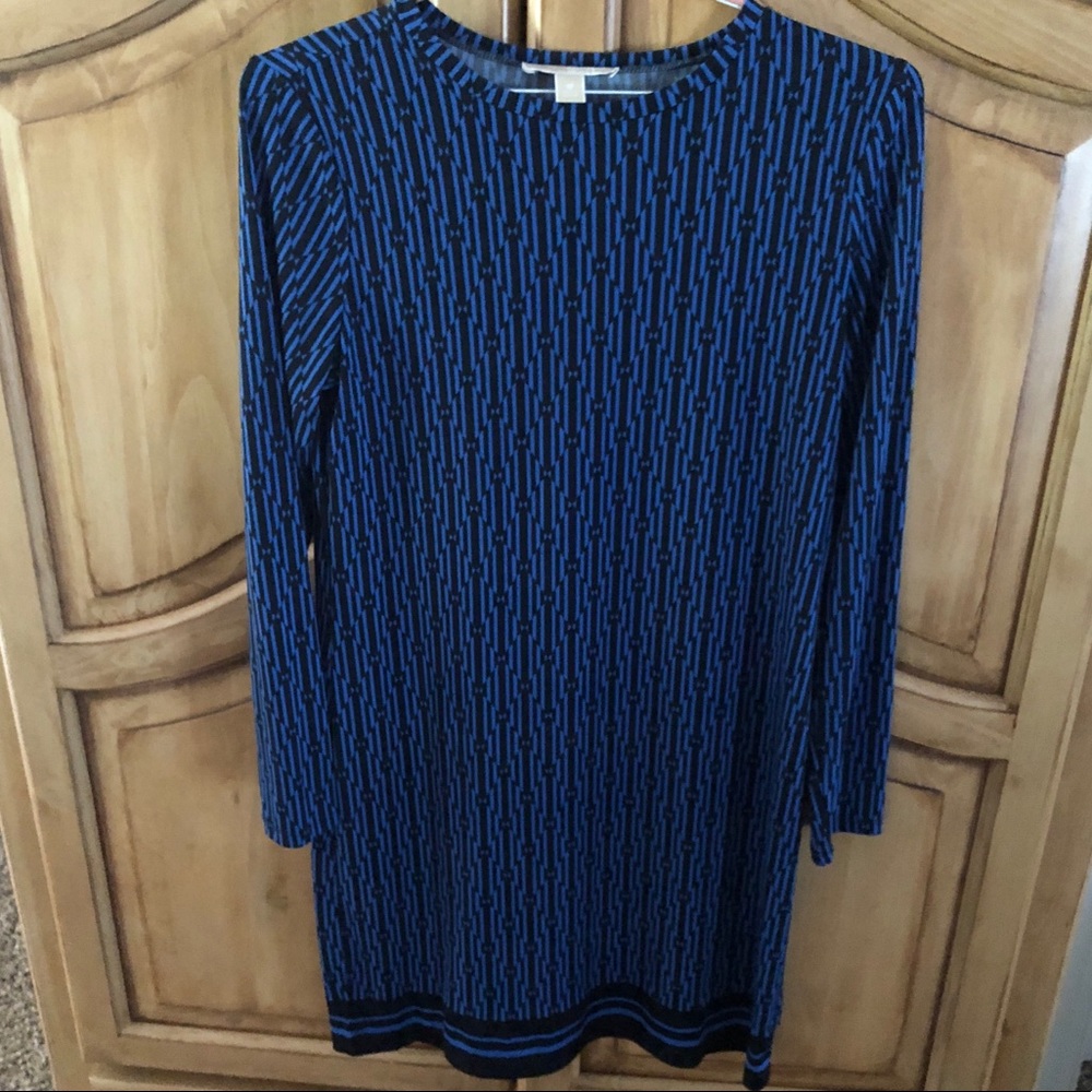 Michael by Michael Kors Print Matte Jersey Dress M - Picture 5 of 7
